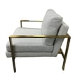 thumbnail image 3 of Fauteuil Sidney élégant et moderne (tissu boucle), 3 of 3