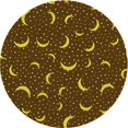 thumbnail image 1 of Ahgly Company Tapis d'Intérieur Lavables en Machine, Ronds de Nuit de Transition, Ronds de 6 Pi, 1 of 7