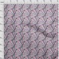 thumbnail image 4 of oneOone Rayon Light Pink Fabric Asian Suzani Sewing Material Print Fabric By The Yard 56 Inch Wide, 4 of 5