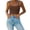 Café, variante sur Débardeurs et Camisoles pour Femmes Soldes de Liquidation Femmes Chemises Mélange Femmes Aguichant Bretelles Spaghetti Ajustables Camisole Doublée Débardeur Yoga Hauts Courts Basiques