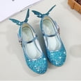 thumbnail image 3 of XZNGL Shoes for Kids Girls Infant Kids Baby Girls Crystal Bling Single Princess Shoes Sandals Princess Shoes for Girls Kids Sandals Girls Kids Shoes Girls Baby Girls Shoes, 3 of 9
