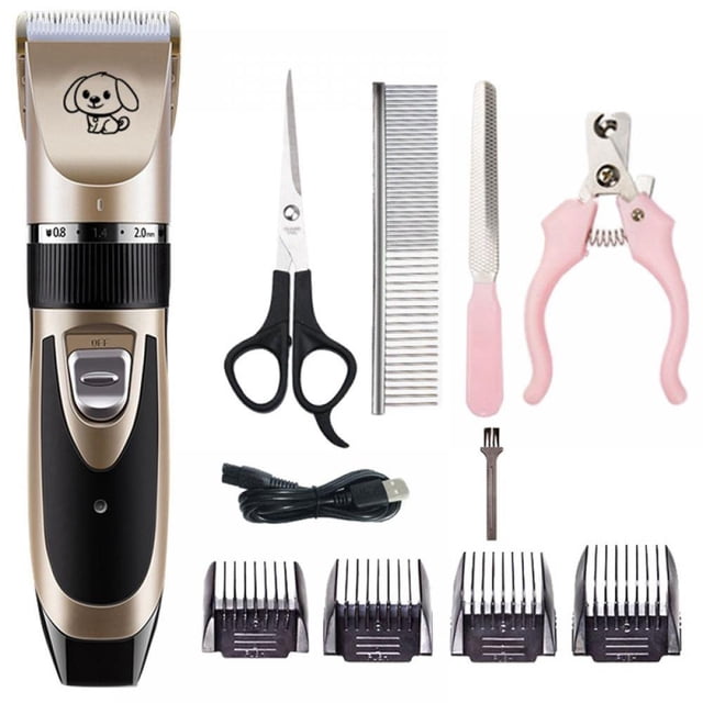 DEBGFS Pet Hairdressers Tool Low Noise Dog Hair Trimmer Professional Grooming Fur Clipper For Dog Cat Other Animals