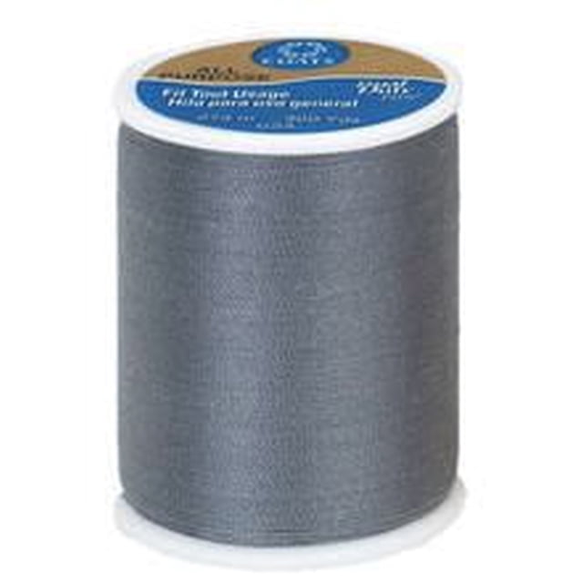 Coats & ClarkTM Bobine de Fil 100 % Polyester Tout Usage en Gris, 300 yards, Fil de Polyester Filé à la Main de Poids Moyen pour Couture à la machine Ou à la Main sur Tissus Tissés et Tricotés, Convient aux Coutures Durables dans les Vêtements, la Déco Maison, les Bricolages et la Courtepointe.