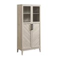 thumbnail image 1 of 68" Chevron Storage Cabinet - Birch, 1 of 7