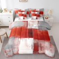 thumbnail image 1 of YST Aesthetic Comforter Set, Modern Watercolor Design, 7 Pieces, King, 1 of 4