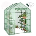 thumbnail image 2 of BeesClover Serre pour l'Extérieur, Serres pour Plantes à Entrée Piétonne Robustes avec Housse PE Durable, 2 of 7
