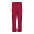 thumbnail image 5 of LIBRCLO Sweatpants Men Baggy Joggers Straight Leg Sweat Pants Mens Sweatpants Open Bottom, Red L, 5 of 5