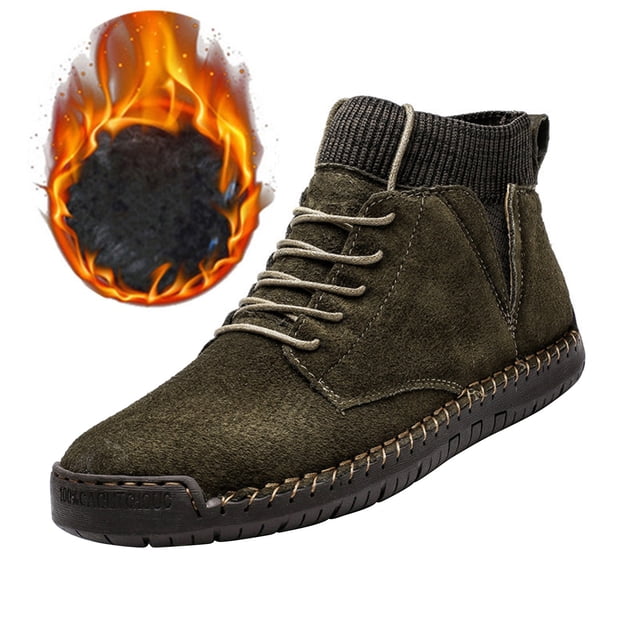 LSLJS Chaussures de Sport pour Hommes, Chaussures Décontractées Rétro de Combat pour Hommes Respirantes, Chaussures de Locomotive