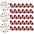 thumbnail image 4 of 30 Pcs Sifflets en Plastique Dessin Animé Cheerleading Sifflets Fête d'Anniversaire Sifflets, 4 of 8