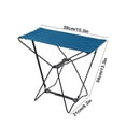 thumbnail image 3 of Tyidzon Outdoor Folding Stool Portable Small Mazar Fishing Stool Adult Train Station Resting Stool Children's Stool, 3 of 6