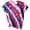 Rouge, variante sur Meichang T-Shirts Néon pour Femmes T-shirt Graphique à Manches Courtes T-shirt Ample à Col Rond Hauts T-shirt d'Été Mode Teinture sur Nœuds T-Shirts 2024
