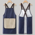 thumbnail image 4 of Btomtd Tabliers Imperméables avec Serviette Détachable, Bleu, 4 of 4