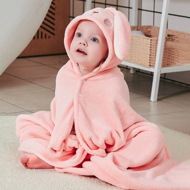 Meitianfacai Serviettes à Capuchon pour Enfants, Serviette à Capuchon pour Enfants Serviette de Bain Serviette en Fibre Absorbante Serviette de Nettoyage Cape à Capuchon pour Enfants Serviette de Bain pour Garçons et Filles