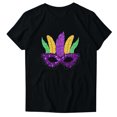 thumbnail image 2 of TIMIFIS T-Shirts pour Femmes Été Décontracté Coupe Classique Manches Courtes Col Rond T-Shirt Ample Carnavals Imprimé Graphique Tee, 2 of 5