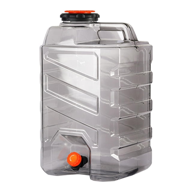 S SERENABLE Pichet d'Eau de Camping Distributeur de Boisson Étanche avec Robinet Réservoir d'Eau pour Activités de Plein Air Fourgonnette Randonnée Voyage Conduite 28 L