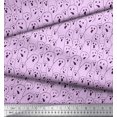 thumbnail image 2 of Soimoi Crepe Silk Fabric Ghost Halloween Printed Fabric 1 Yard 42 Inch Wide, 2 of 3