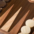 thumbnail image 3 of WE Games Ensemble de Backgammon de Luxe en Noyer et Coffre - 19 Pouces, 3 of 5