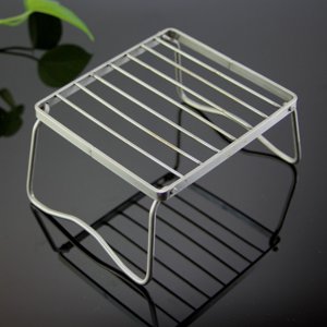 CRILSTYLEO Portable Bbq Grill en acier inoxydable Grill pliant pour les activités de camping en plein air et de barbecue du parc