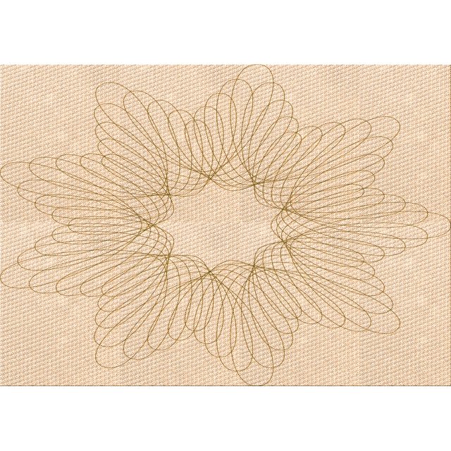 Ahgly Company Tapis d'Intérieur Rectangulaire Transitionnel Beige Lavable à la Machine, 5 Pieds x 7 Pieds