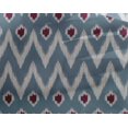 thumbnail image 4 of oneOone Georgette Viscose Fabric Chevron Ikat Print Fabric By Yard 42 Inch Wide, 4 of 4
