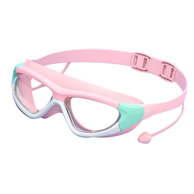 Lunettes de Natation pour Enfants Anti-Buée Professionnelles Imperméables Vision Claire Natation Eau Lunettes de Piscine pour Garçons Filles