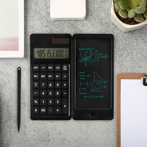 Suncoda Portable Calculator, Portable Calculator with Large Lcd Display and Sensitive Button, Solar and Battery Power, Standard Function for Office, Home, School