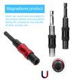 thumbnail image 3 of Labymos 1/4inch Shank 0-20° Angle Adjustable Screwdriver Bit Universal Extension Rod Chrome Vanadium Steel Drive, 3 of 8