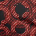 thumbnail image 1 of oneOone Cotton Poplin Red Fabric Geometrical Craft Projects Decor Fabric Printed By The Yard 56 Inch Wide, 1 of 4