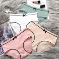 thumbnail image 4 of Culottes en Coton pour Femmes et Filles, Rayures, Nœud, Taille Midi, 4 of 8