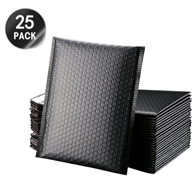 Kadlawus 3 Pcs Enveloppes à Bulles Imperméables pour Expédition, Enveloppes Rembourrées Doublées Poly Mailer Self, Enveloppes d'Envoi Résistantes aux Déchirures pour Colis, Documents, Marchandises