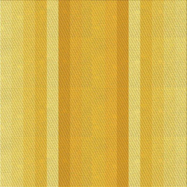 Ahgly Company Tapis d'Intérieur Lavable en Machine Carré Jaune Transitionnel, 6 Pieds Carré