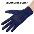 thumbnail image 3 of Summer UV Protection Gloves, Non-Slip Touchscreen Gloves for Men Women Breathable Gloves for Driving Cycling Riding Climbing Golfing Workout (Grey, L), 3 of 8
