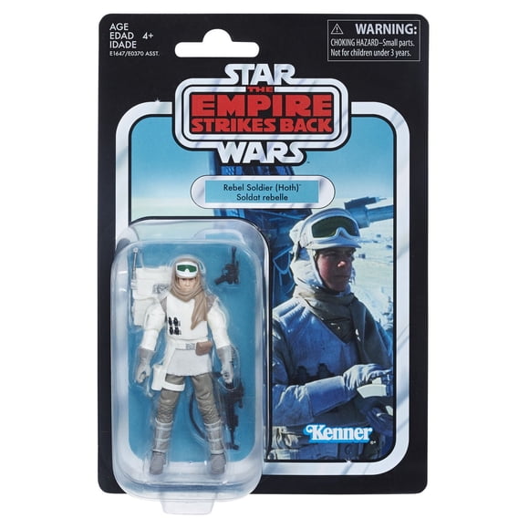 Star Wars - Collection Vintage - Figurine de soldat rebelle (Hoth) de 9,5 cm