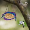 thumbnail image 3 of Hanging Bird Feeder Tray | Outdoor Wild Bird Feeder for Garden Yard | Metal Mesh Feeder with Fine Mesh Tray and Adjustable Chain | Hanging Feeder for Birds, 3 of 5