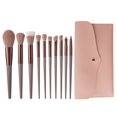 thumbnail image 1 of Hearth & Gear Makeup Brush Set For Beauty Tools Foundation Blending Powder Contouring Brush Kit Chin Lift Face Ice Roller Cartridges for Tattooing Rose Suction head Tweezers Face Stone Eyelid Lifter, 1 of 3