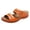 Orange, variant on Women Summer Casual On Sandals for Women Wide Width Womens Sandals Open Toe Wedges Closed Toe Sandals Women Huarache Sandals Women Soft Sole Breathable Comfortable Wide Width Sandals for