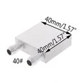 thumbnail image 1 of 40x120mm Primary Aluminum Water Cooling Block Heat Sink System For PC Laptop CPU 40 (40x40mm), 1 of 6