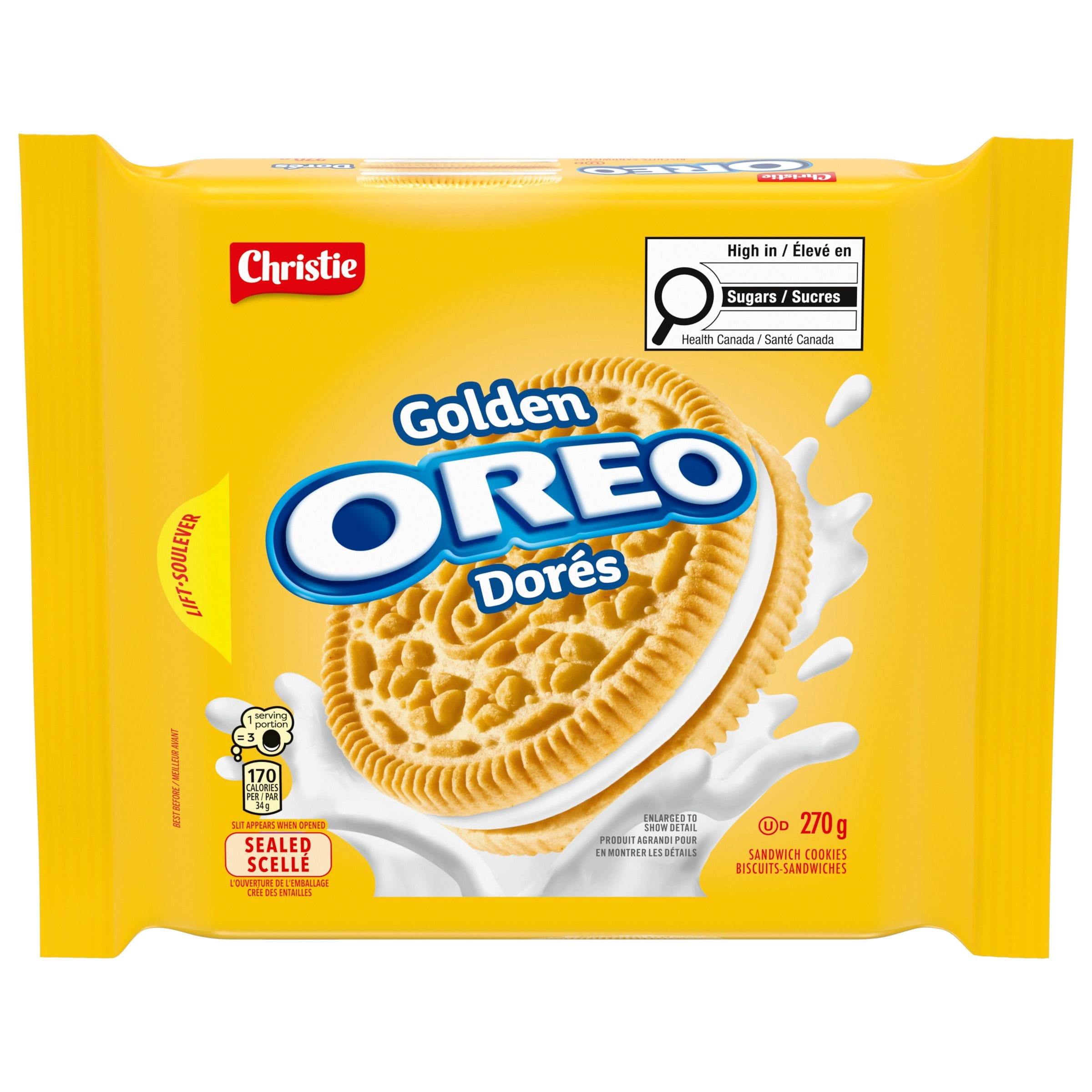 Oreo Golden Vanilla Sandwich Cookies