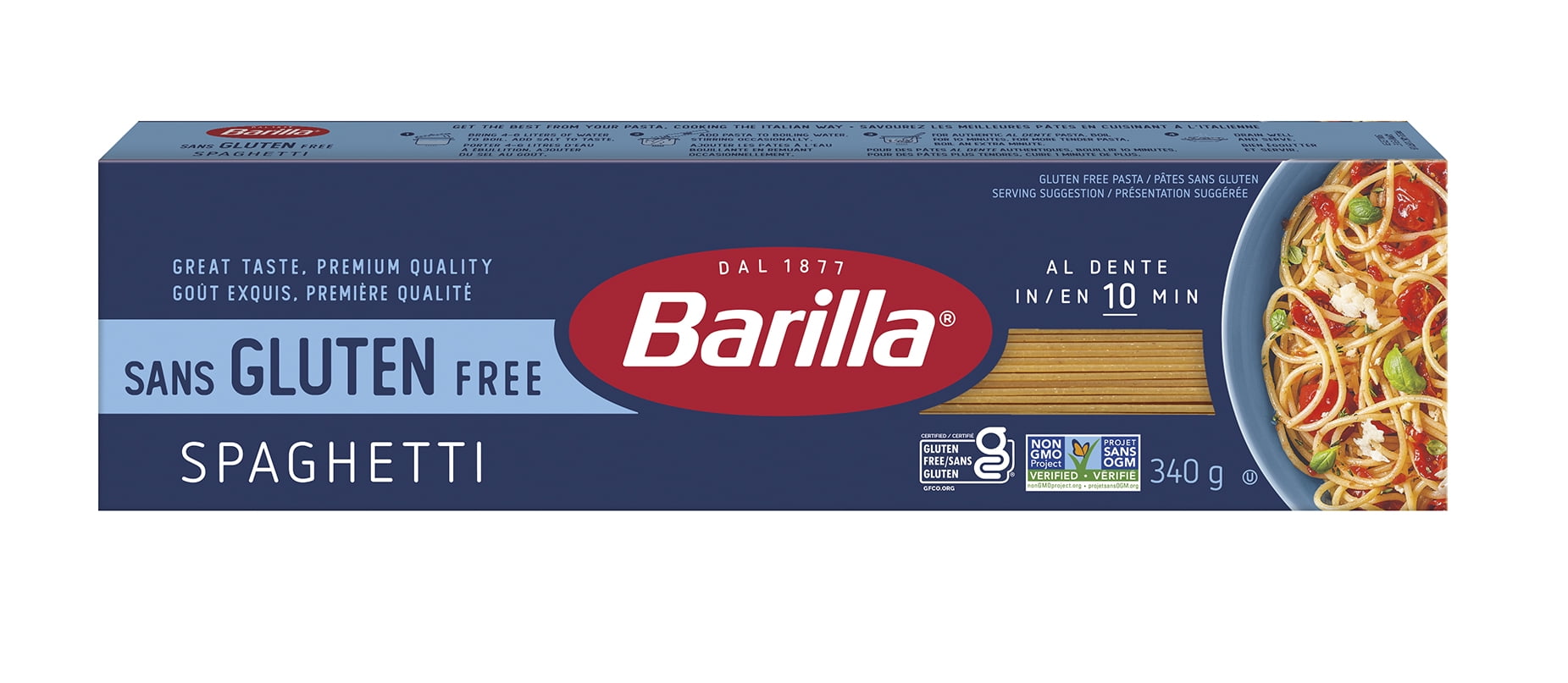 Barilla Gluten Free Spaghetti 340g
