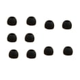 thumbnail image 4 of EGNMCR 10 Paires Embouts d'Oreille de Taille Moyenne Transparents de Rechange pour Oreillettes, 4 of 5