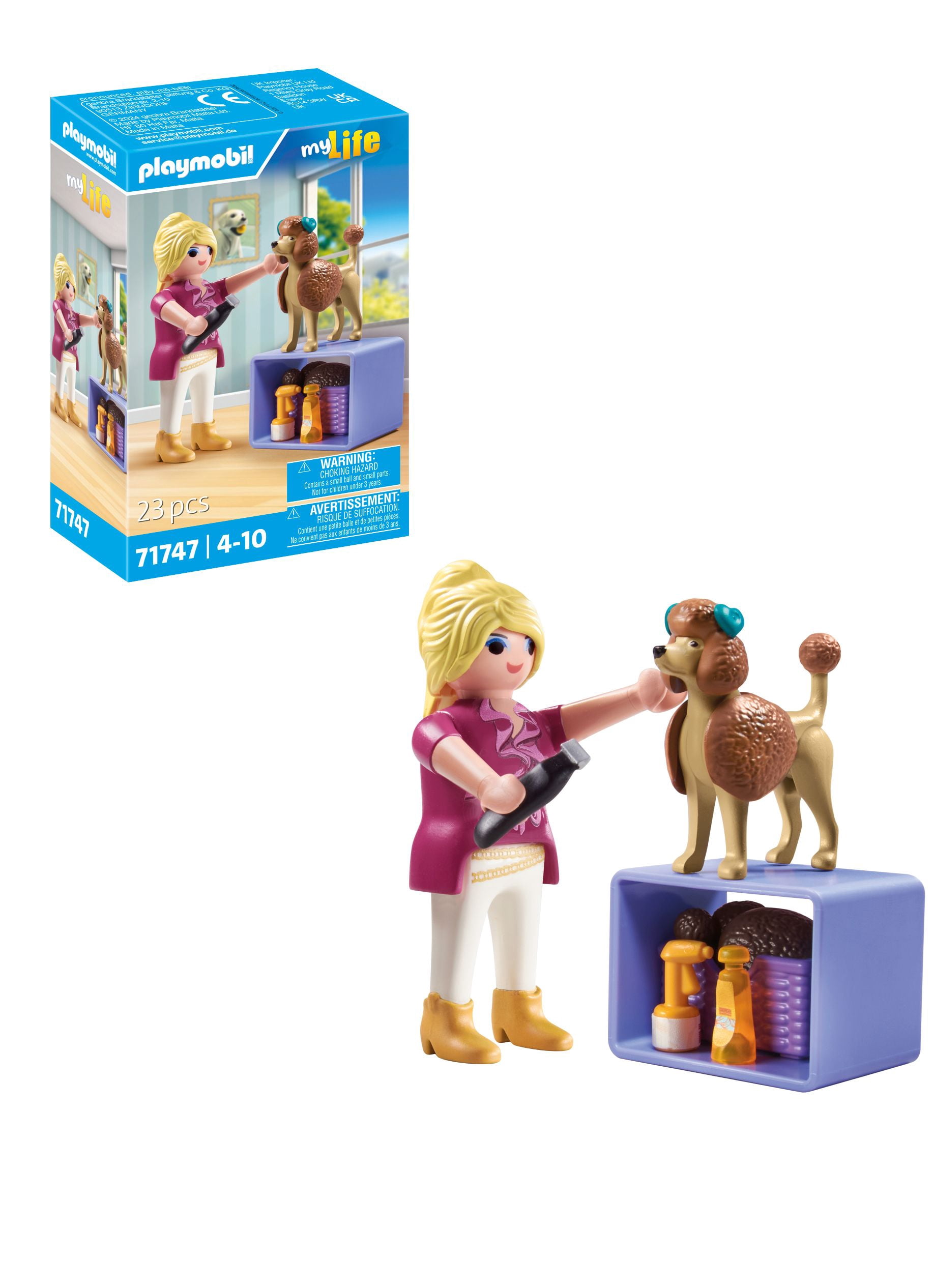 Playmobil Toiletteuse avec caniche