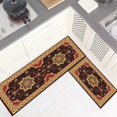 thumbnail image 2 of European Kitchen Mat Set Ergonomic Non Comfortable Standing Floor Carpet for Hallway Home, 2 of 7