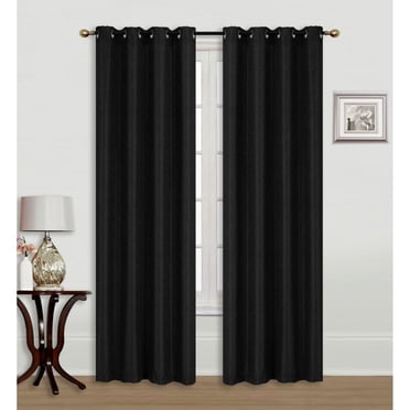 Jacquard Panneau occultant W 8 Grom -Linea -noir