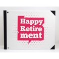 thumbnail image 3 of Darling Souvenir White Text Box & Dot Hardbound Cover Personalized Printed Retirement PartyGuestbookMemory Messagebook-9 x 12 Inches, 3 of 5