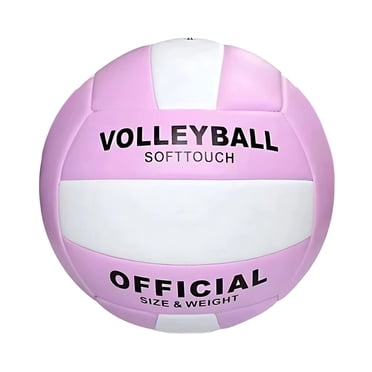 Kyusrd Volleyball Super Soft Volleyball Beach Volleyball Soft Volleyball for Indoor and Outdoor Beach Durables Equipment Volleyball Training Gym