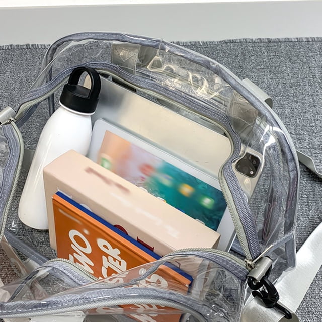 Sac de Voyage Léger Transparent en PVC Imperméable pour la Natation