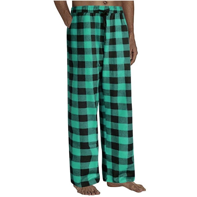 LSLJS Mode Homme Décontracté Ample Imprimé Poches Pantalon Poches Taille Élastique Pantalon Long