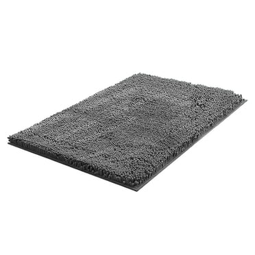 Bath Mats for Bathroom Floor Luxury Chenille Bath Rug, Extra Soft and Absorbent Shaggy Bathroom Mat Rugs, Machine Washable, Non-Slip Plush Carpet Runner for Tub, Shower, and Bath Room