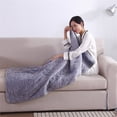 thumbnail image 4 of Birdeem Heated Blanket Soft 5V Safety Electric Usb Blanket Machine Washable for Home Travel Office (75X120Cm/29.5X47.2Inch) with 120Cm Extension Line, 4 of 9