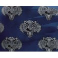 thumbnail image 4 of oneOone Georgette Viscose Fabric Animal Face Block Print Fabric By Yard 42 Inch Wide, 4 of 4